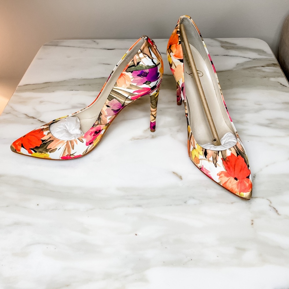 Ivanka Trump Floral Pumps